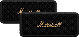 Marshall Emberton III BT Black & Brass Duo Pack