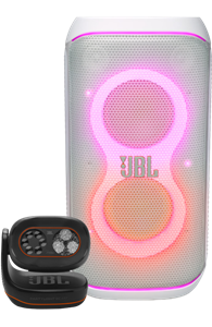 JBL Partybox 120 Wit +  Partylight Beam