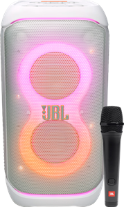 JBL Partybox 320 Wit + Bedrade Microfoon