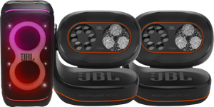 JBL Partybox 320 + 2x  Partylight Beam