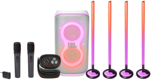 JBL Partybox Club 120 Wit Karaoke pakket Middel