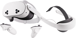 META Quest 3S 128GB + Elite Strap met batterij