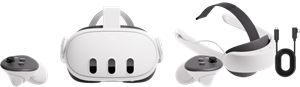 META Quest 3 512GB + Link Cable + Elite Strap met batterij