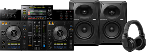 Pioneer DJ XDJ-RR +  DJ HDJ-X5 Zwart +  VM50 (per paar)