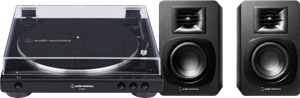 Audio-Technica AT-LP60XBTBK +  ATH-SP3X Zwart