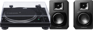 Audio-Technica Audio Technica AT-LP120XUSB +  ATH-SP3X Zwart
