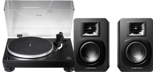 Audio-Technica Audio Technica AT-LP5X +  ATH-SP3X Zwart