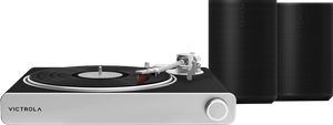 Victrola VPT-3000 Stream Zwart + Sonos Era 100 Zwart Duopack