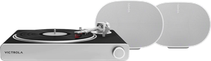 Victrola VPT-3000 Stream Zwart + Sonos Era 300 Wit Duopack