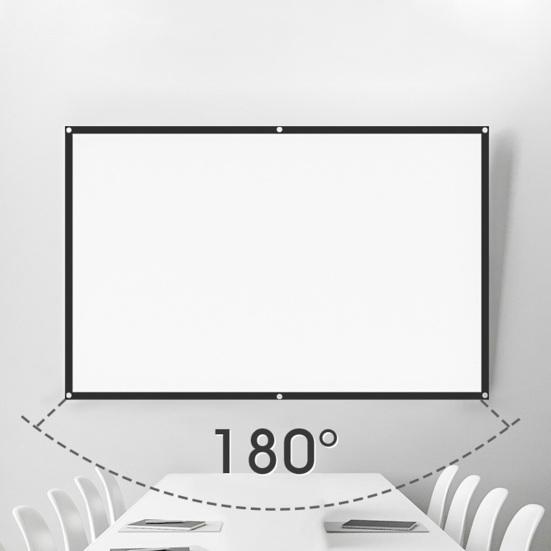 Fungogo 72/84/100/120 150 inch 0.672916666666667 Draagbare opvouwbare gordijnprojector Filmvideoscherm 1