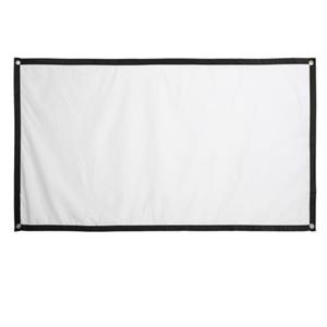 JM- Carejoyao 84inch Projectiescherm 16:9 HD-projectiescherm met haak voor binnen- en buitenfilms, kantoorpresentaties