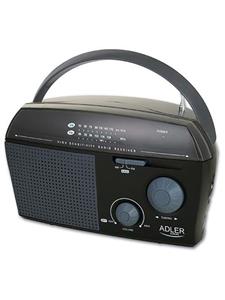 Adler Radio - AM/FM - Black
