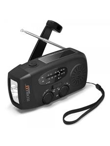 Technaxx TX-238 - Emergency Radio - AM/FM - Mono - Black