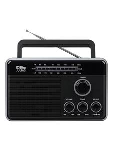 Eltra Radio Julia 3 - Zwart - FM/LW - Mono - Black