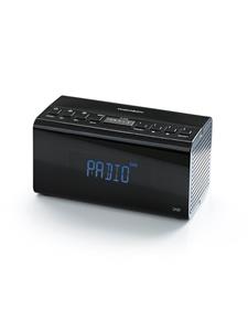 Thomson Radio Clock with Dab+ (Black) - DAB/DAB+/FM - Black