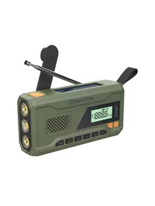 MANTA Portable Emergency Radio - FM - Mono - Green