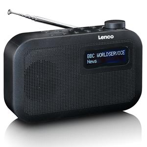 Lenco PDR-016 - DAB/FM - Mono - Black