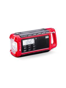 Midland Emergency Radio Power Bank ER200 Red Black - AM/FM - Mono - Red