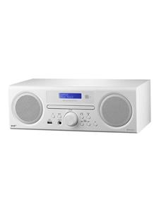 Scansonic DA310 DAB+ m. CD og Bluetooth - HVID - DAB/DAB+/FM - Wit