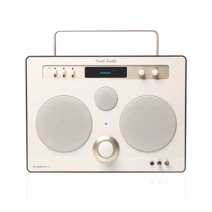 Tivoli Audio SongBook MAX - Cream / Brow - DAB/DAB+/FM