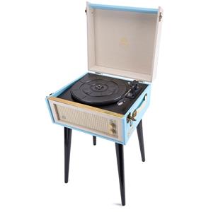 Fiftiesstore GPO Bermuda Dansette USB Platenspeler Blauw