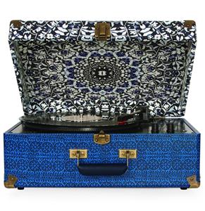 Fiftiesstore Crosley Keepsake Portable USB Platenspeler Special Editie Bloemetjes-motief B-Stock