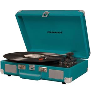 Fiftiesstore Crosley Cruiser Deluxe Platenspeler Met Bluetooth - Teal