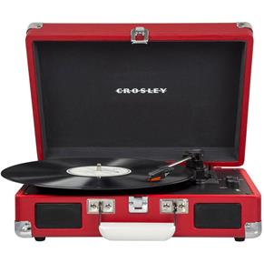Fiftiesstore Crosley Cruiser Platenspeler - Rood LAATSTE STUKS
