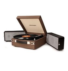 Fiftiesstore Crosley Snap Platenspeler - Bruin Tweed - B-Stock