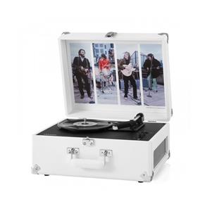Fiftiesstore The Beatles Anthology Portable Bluetooth Platenspeler - Let It Be White B-Stock