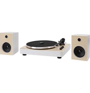 Fiftiesstore Crosley T170 Platenspeler Met Speakers - Wit
