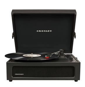 Fiftiesstore Crosley Voyager Portable Retro Platenspeler - Zwart BLUETOOTH IN (B-STOCK)