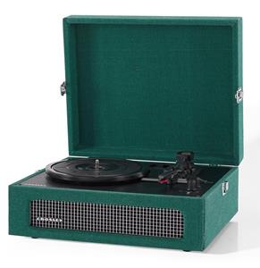 Fiftiesstore Crosley Voyager Portable Retro Platenspeler - Dark Aegean BLUETOOTH IN (B-STOCK)