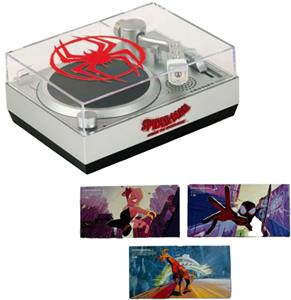 Fiftiesstore Crosley Spider-Man: Across The Spider-Verse Soundtrack Limited Edition RSD3 Mini Platenspeler LAATSTE KANS