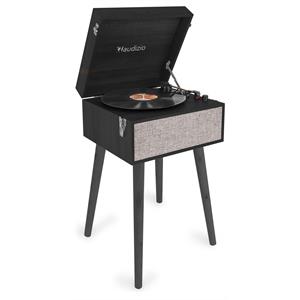 Audizio Fremont retro platenspeler met meubel - Platenspeler Bluetooth