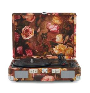 Fiftiesstore Crosley Cruiser Plus Platenspeler Met Bluetooth In/Uit - Floral