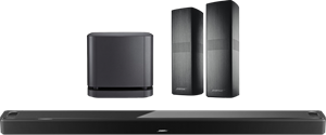 Bose Smart Ultra Soundbar + Bass Module 500 + Surround Speakers 700 Zwart