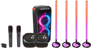 JBL Partybox 710 Karaoke pakket Groot
