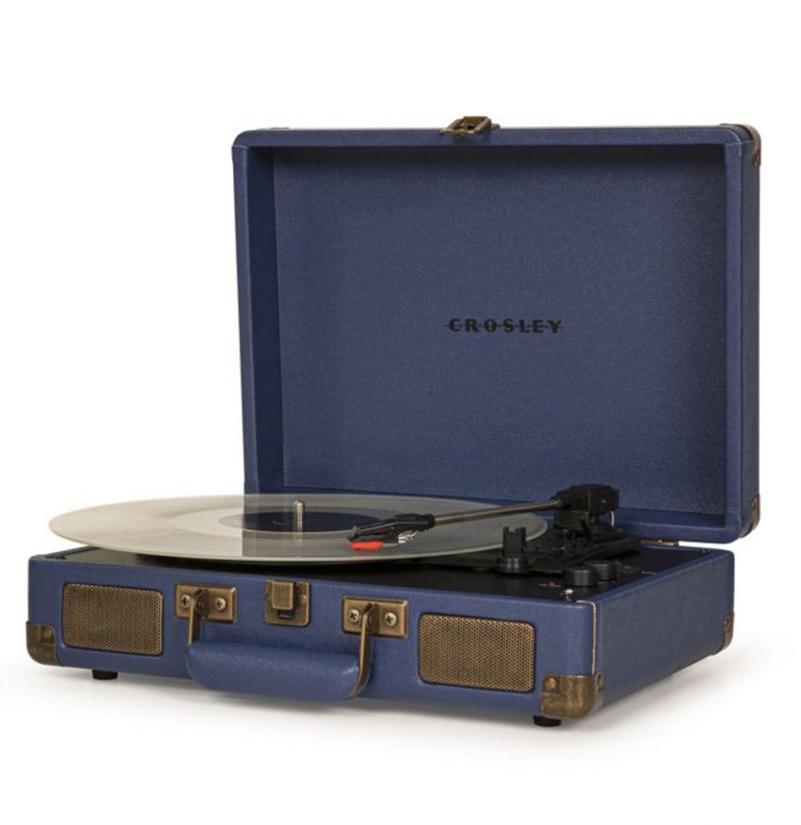 Fiftiesstore Crosley Cruiser Plus Platenspeler Met Bluetooth In/Uit - Navy
