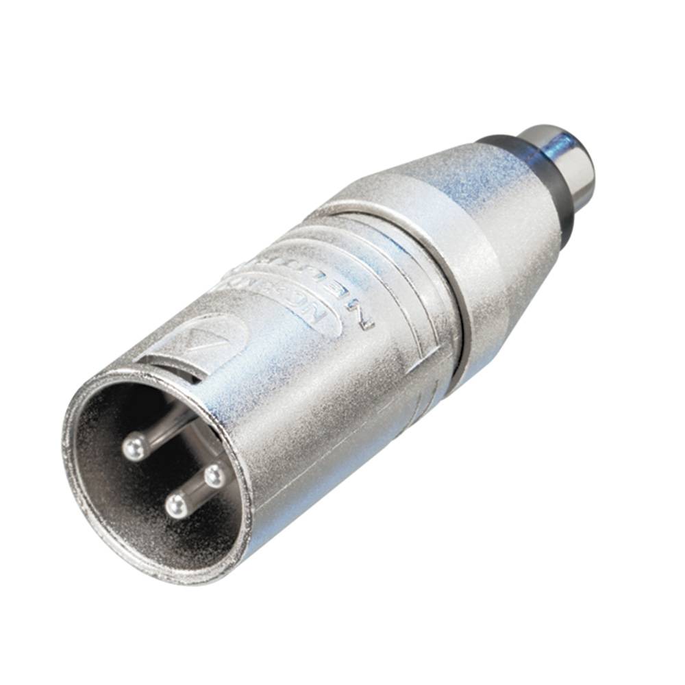 NA2MPMF XLR male naar RCA female adapter
