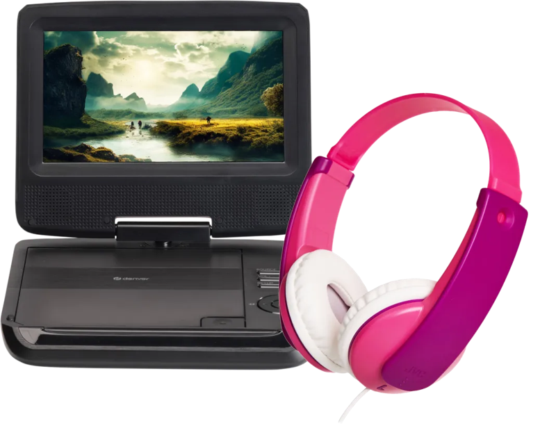 Denver MT 792 + JVC HA-KD7 Roze