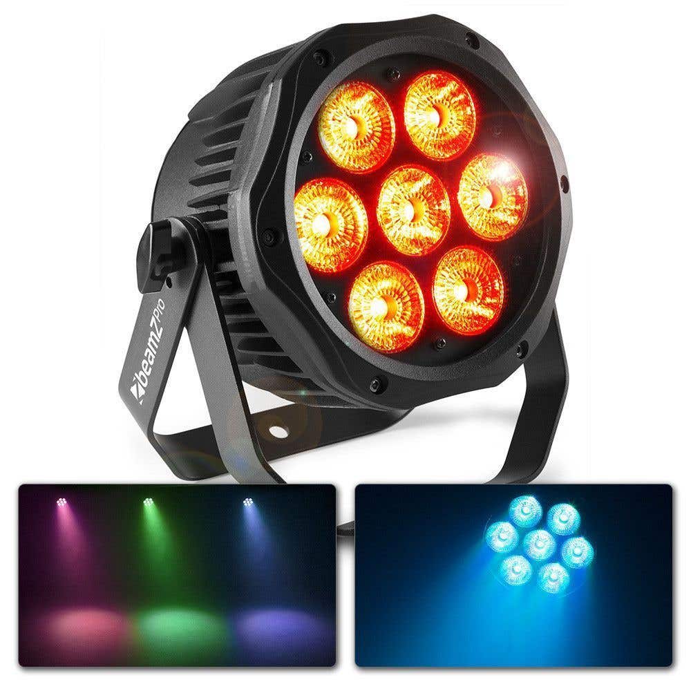 BeamZ Professional Retourdeal - BeamZ BWA410 aluminium LED PAR RGBW voor buiten 7x 10W