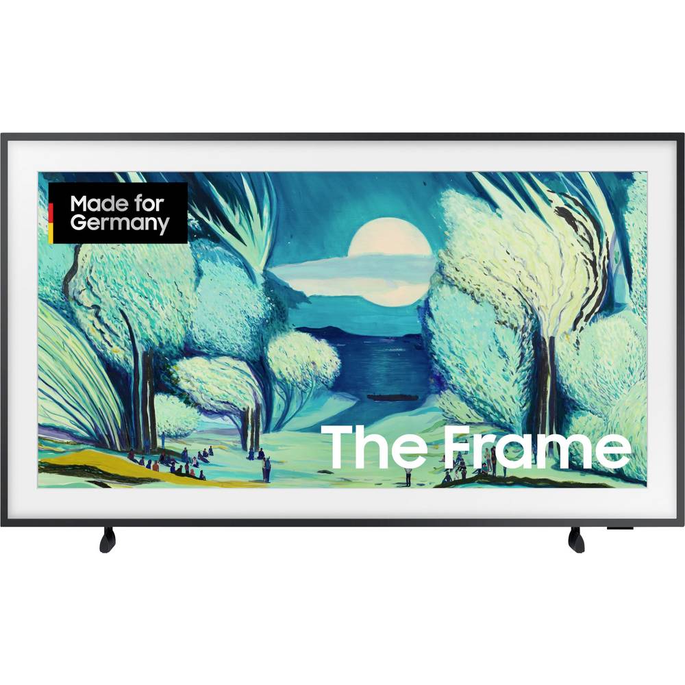 Samsung The Frame 4K Vision AI QLED-TV 108 cm 43 inch Energielabel G (A - G) CI+*, DVB-C, DVB-S2, DVB-T2, QLED, Smart TV, UHD, WiFi Zwart