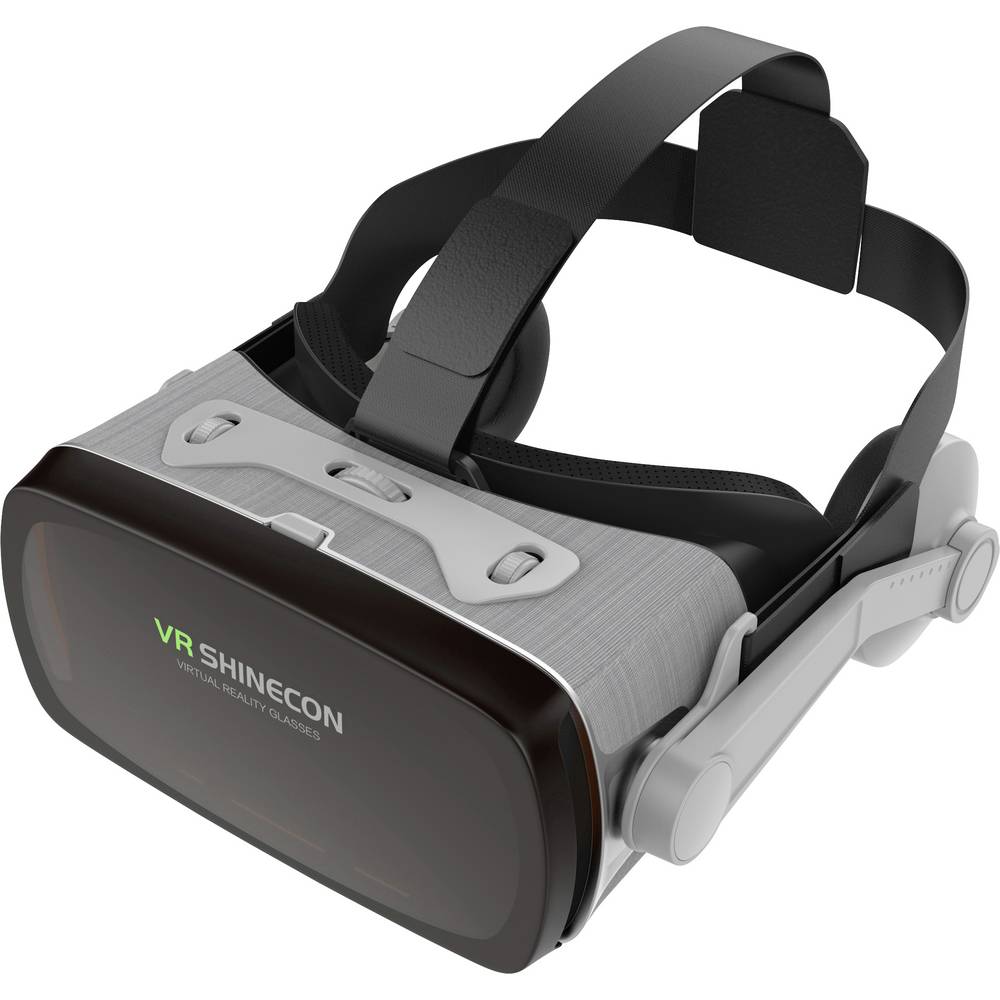 VR SHINECON G07E_01 Virtual Reality bril Zwart/grijs