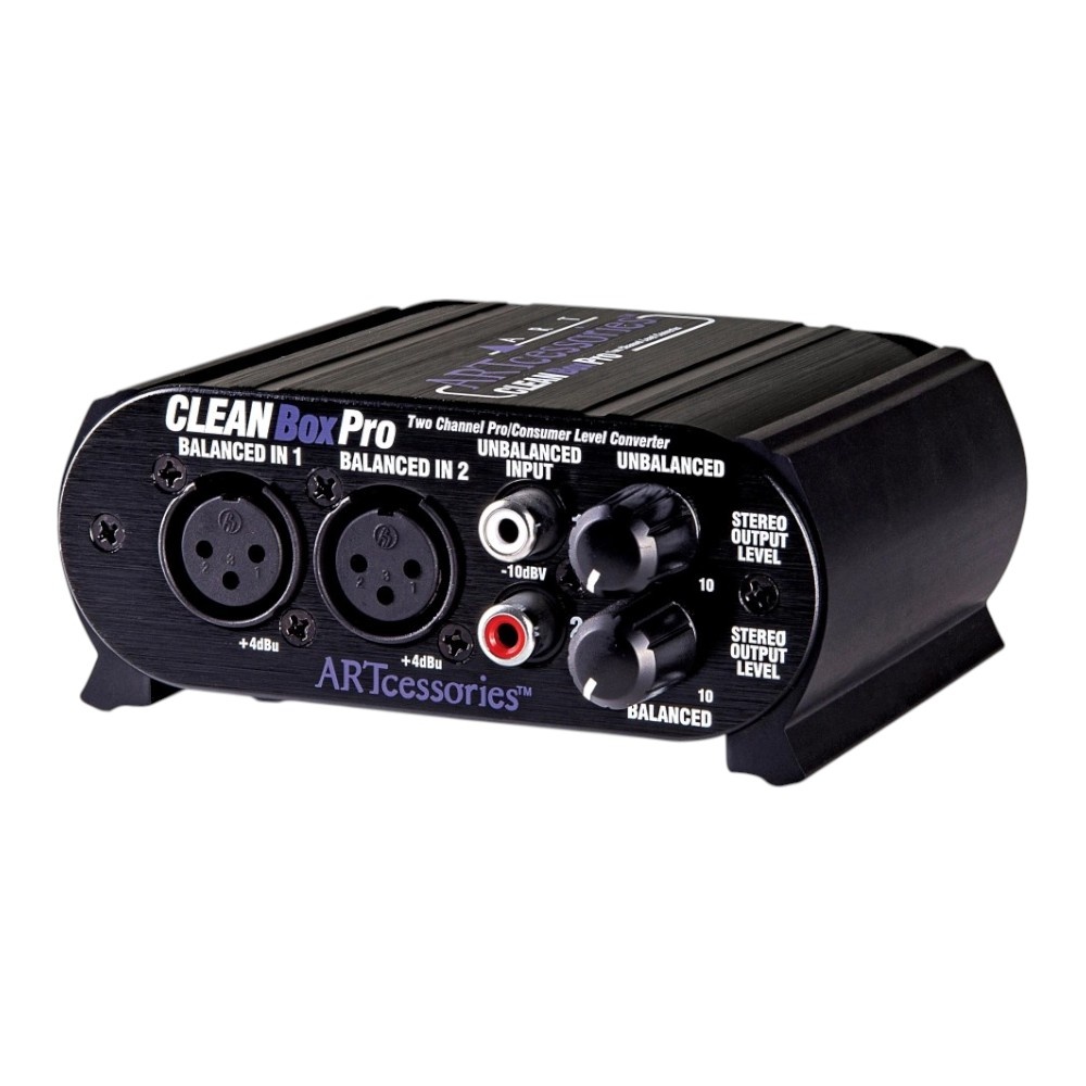 ART CleanBox Pro 2-kanaals niveau converter