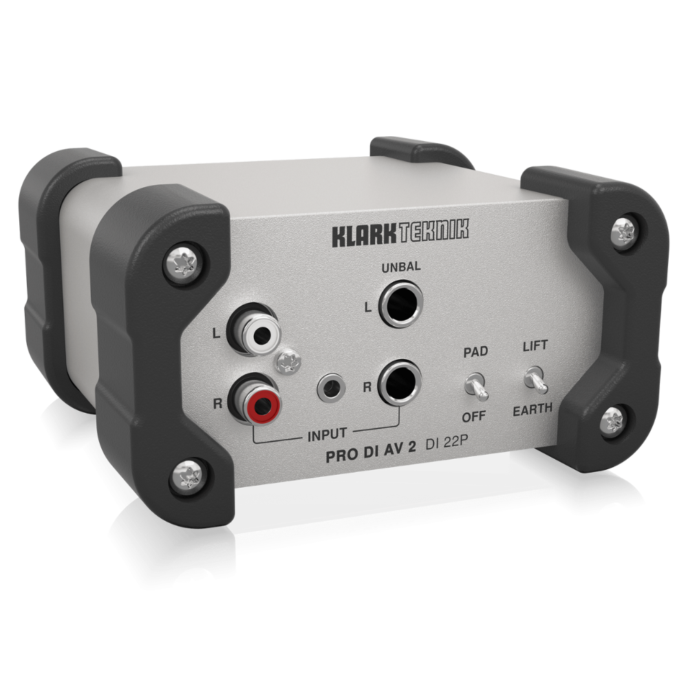 Klark Teknik DI 22P Passieve stereo DI-box