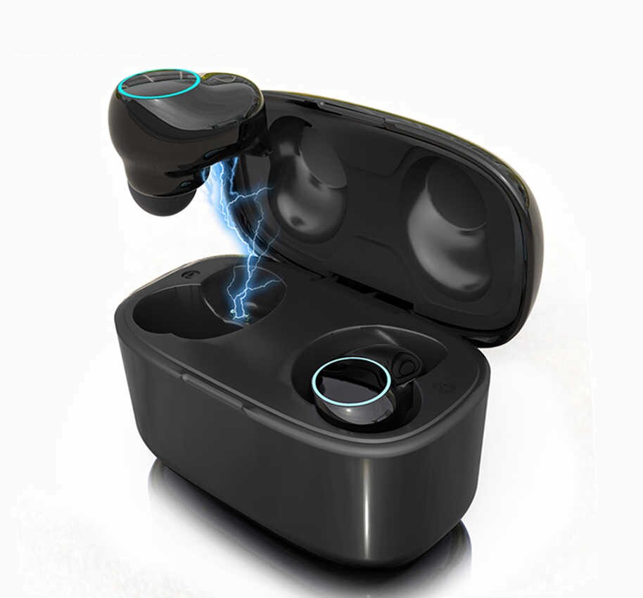 DGM T3 Plus Bluetooth 5.0 Headset - TWS Digitaal Display IPX5