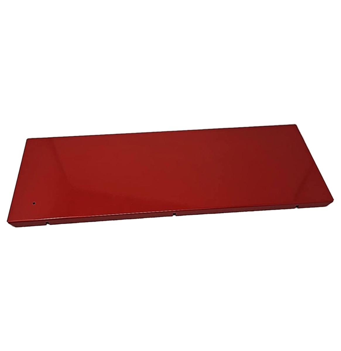 Fiftiesstore Wurlitzer Versterker 501,503,661,700,771,800 Metalen Kap Onderkant - Rood