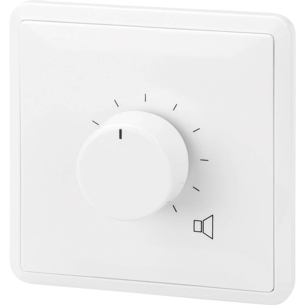 Monacor Inbouw (in muur of meubel) PA-volumeregelaar Wit