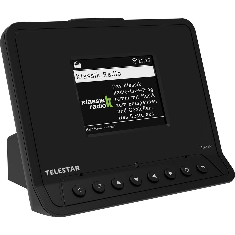 TOP 400 Schwarz HiFi-component set Zwart